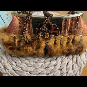 Mary Frances beaded evening bag